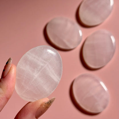 Mangano Calcite Worry Stone