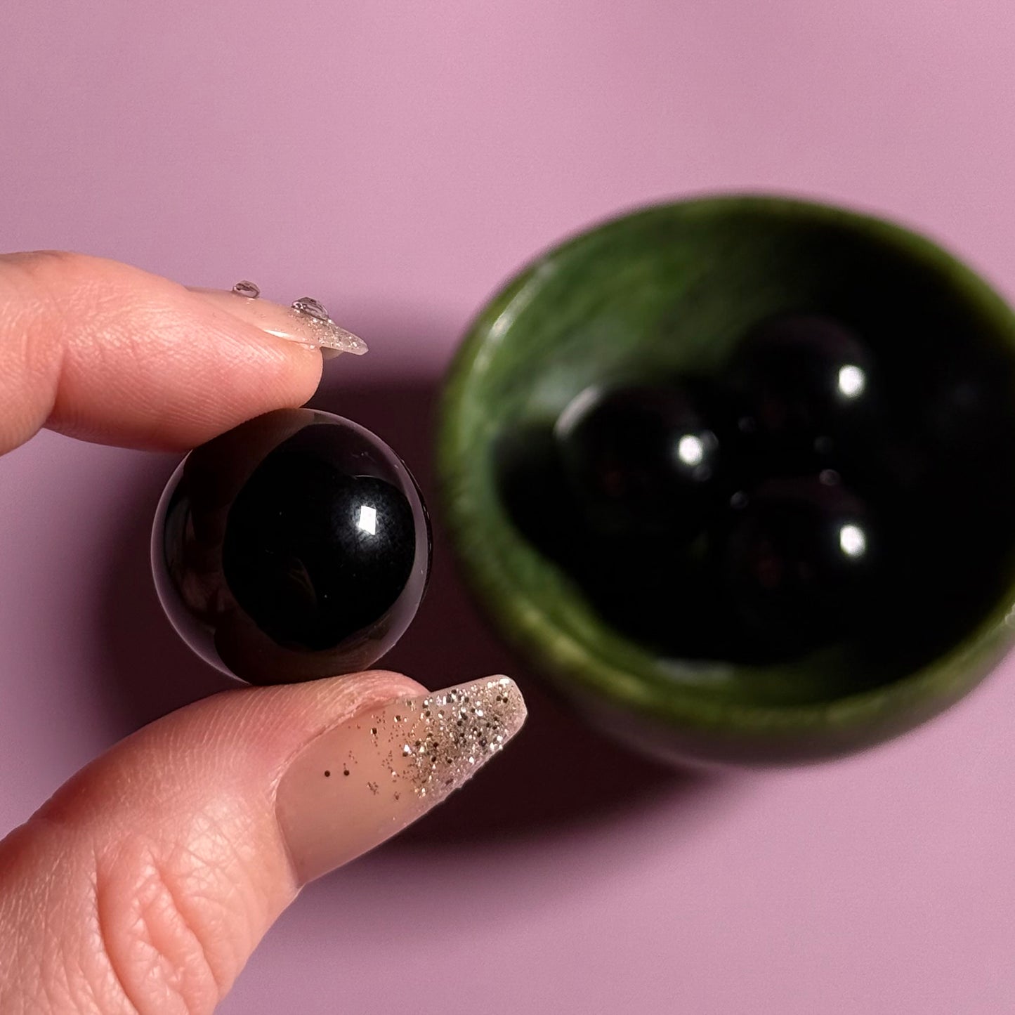 Black Onyx Mini Sphere