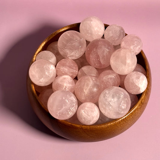Rose Quartz Sphere