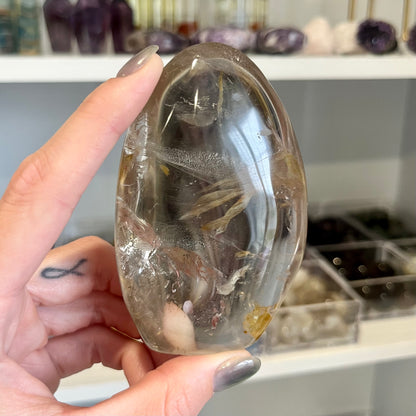 Natural Smoky Quartz Crystal Free Form