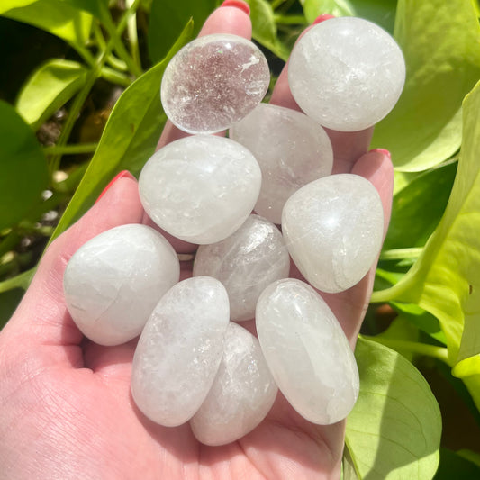 Clear Quartz Tumble