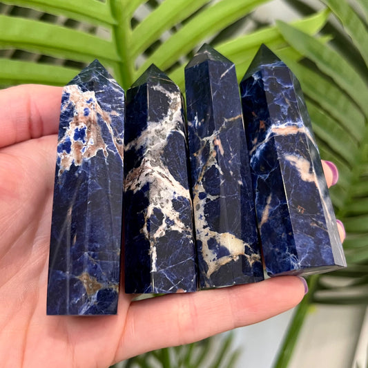 Stunning Sodalite Crystal Natural Tower