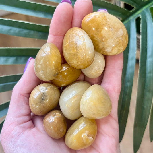 Yellow Jade Tumble