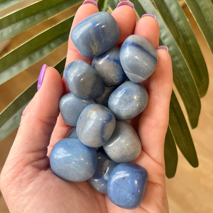 Blue Quartz Tumble
