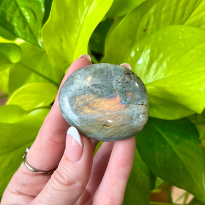 Labradorite Palm Stone