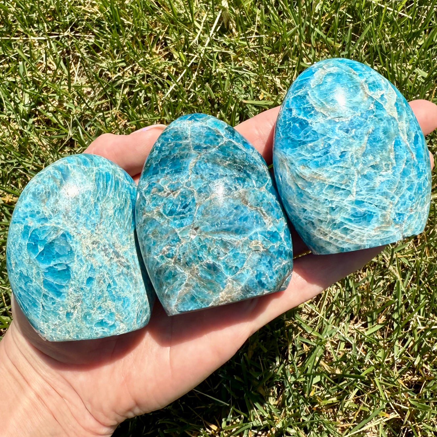 Blue Apatite Free Form
