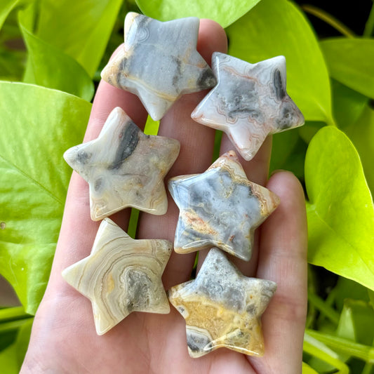 Crazy Lace Agate Star
