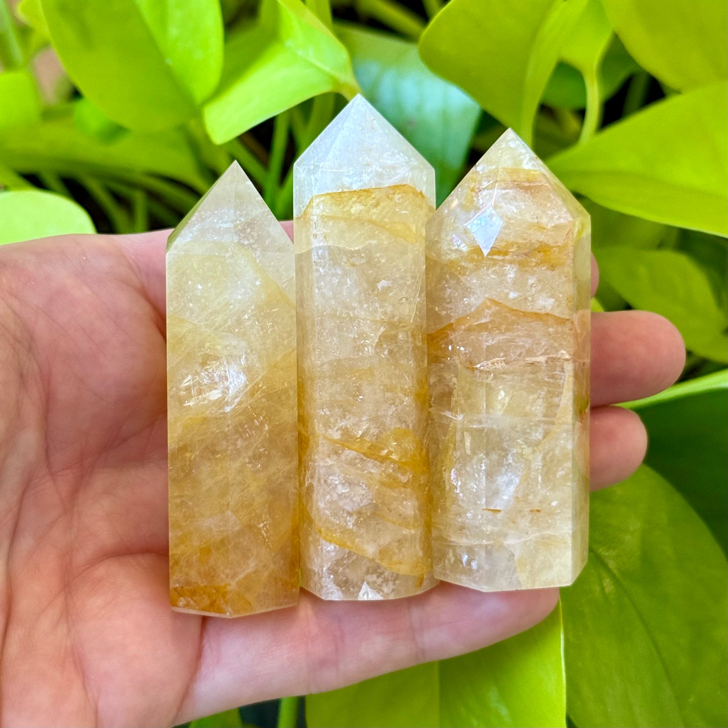 Golden Healer Quartz Tower