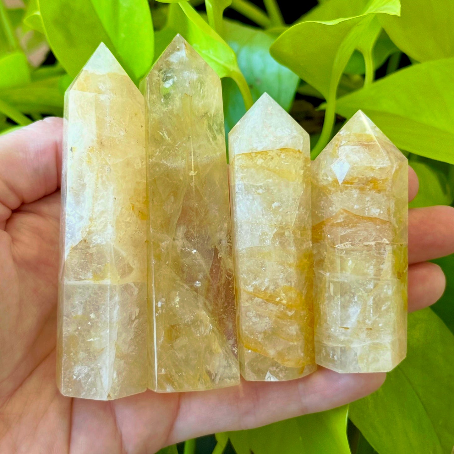 Golden Healer Quartz Tower