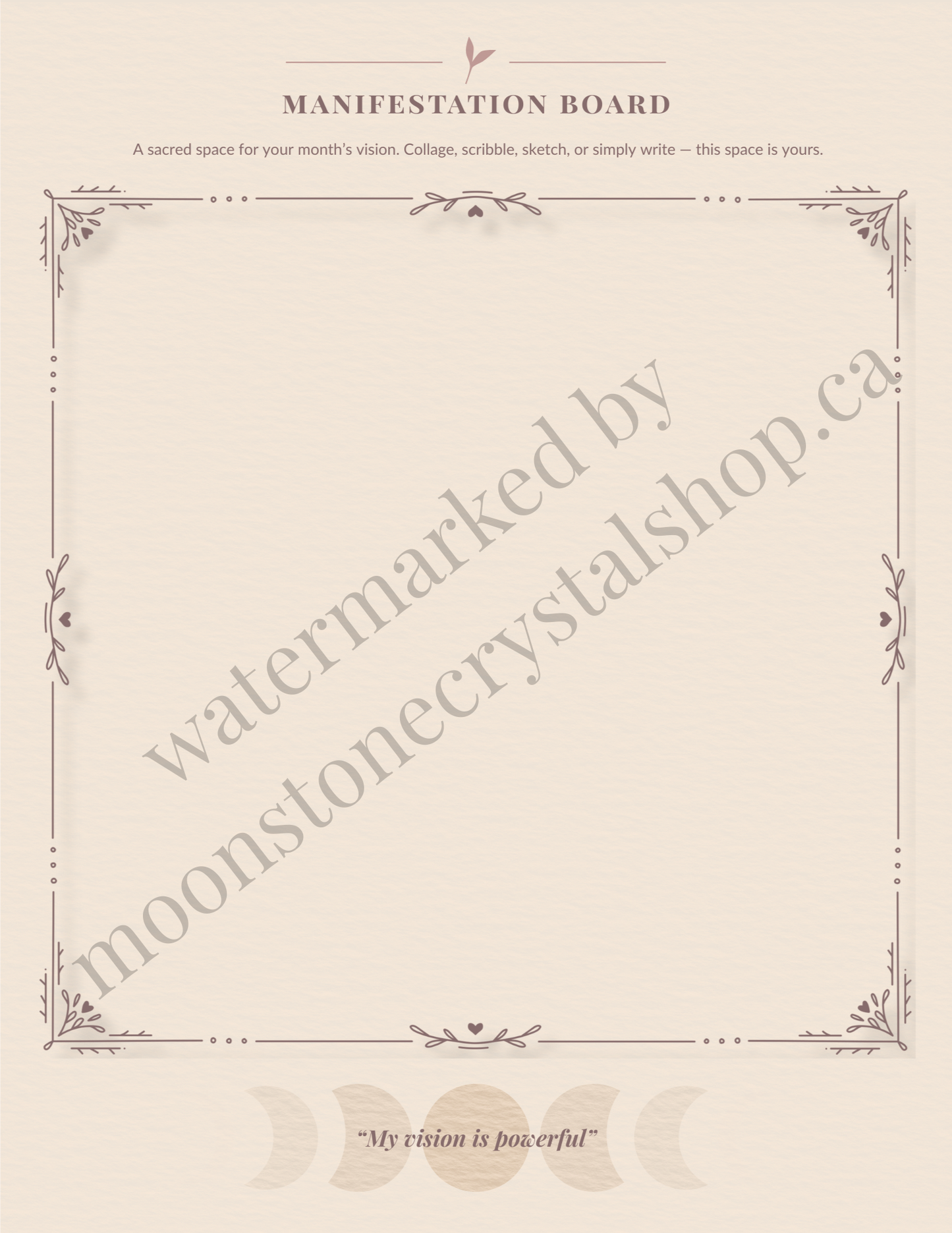 Manifestation Planner - Guided Journal for Alignment, Clarity & Abundance